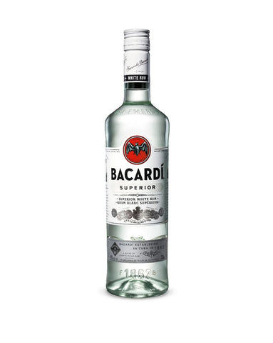 Bacardi White Glass 750ml