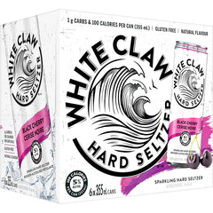 White Claw Black Cherry 6 pack