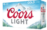 Coors Light 15 Cans