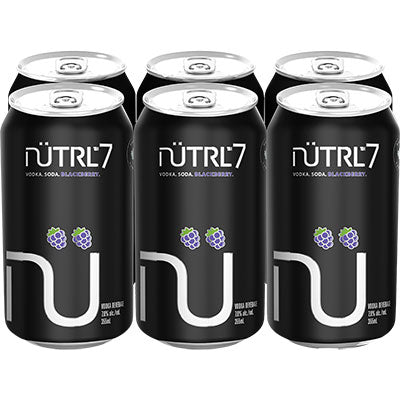 Nutrl7 Blackberry 6 Pack