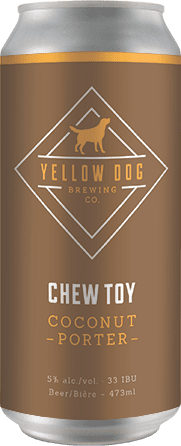 Yellow Dog - Chew Toy Coconut
