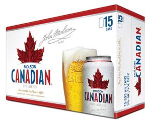 Molson Canadian 15 Cans